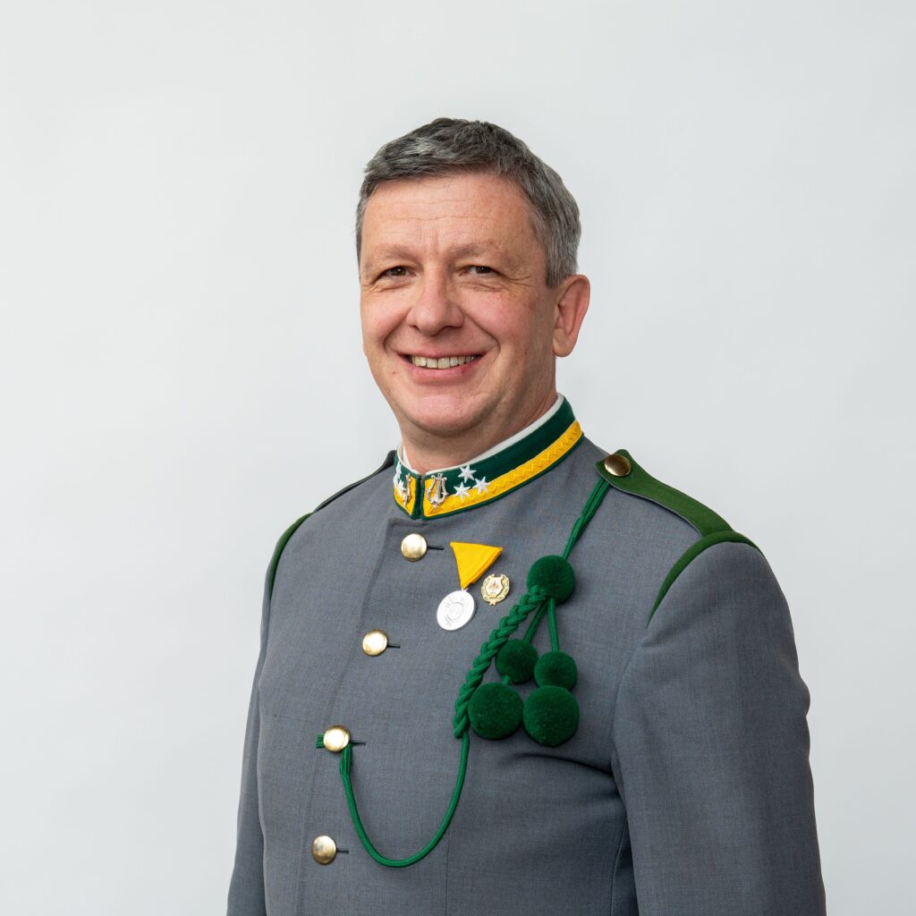 Anton Vötter, Tambourmajor und Dirigent-Stv.